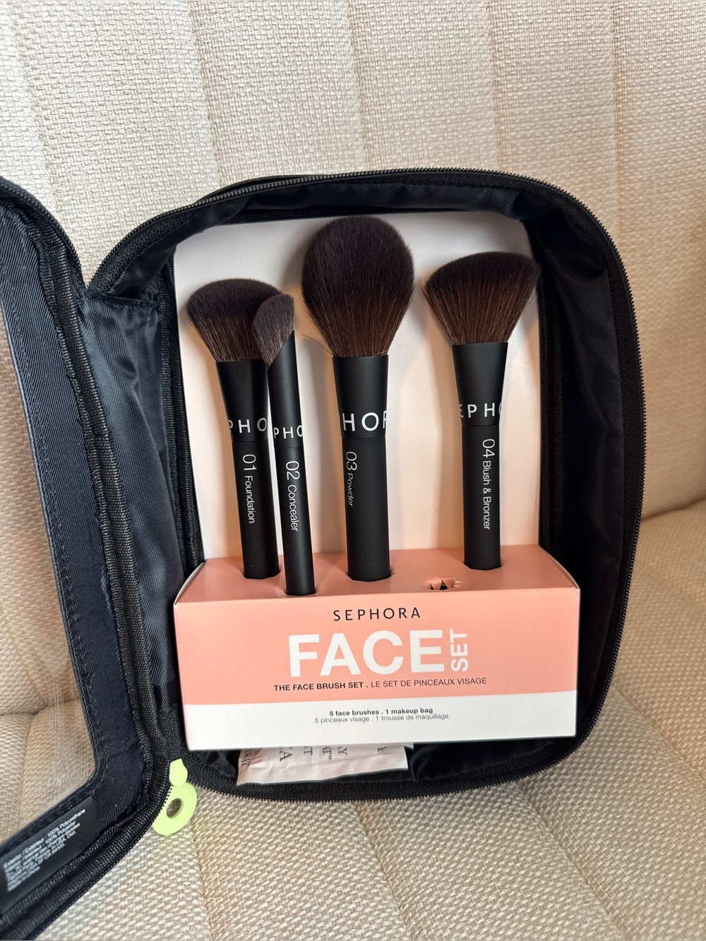 Sephora Face Brush Set - Black